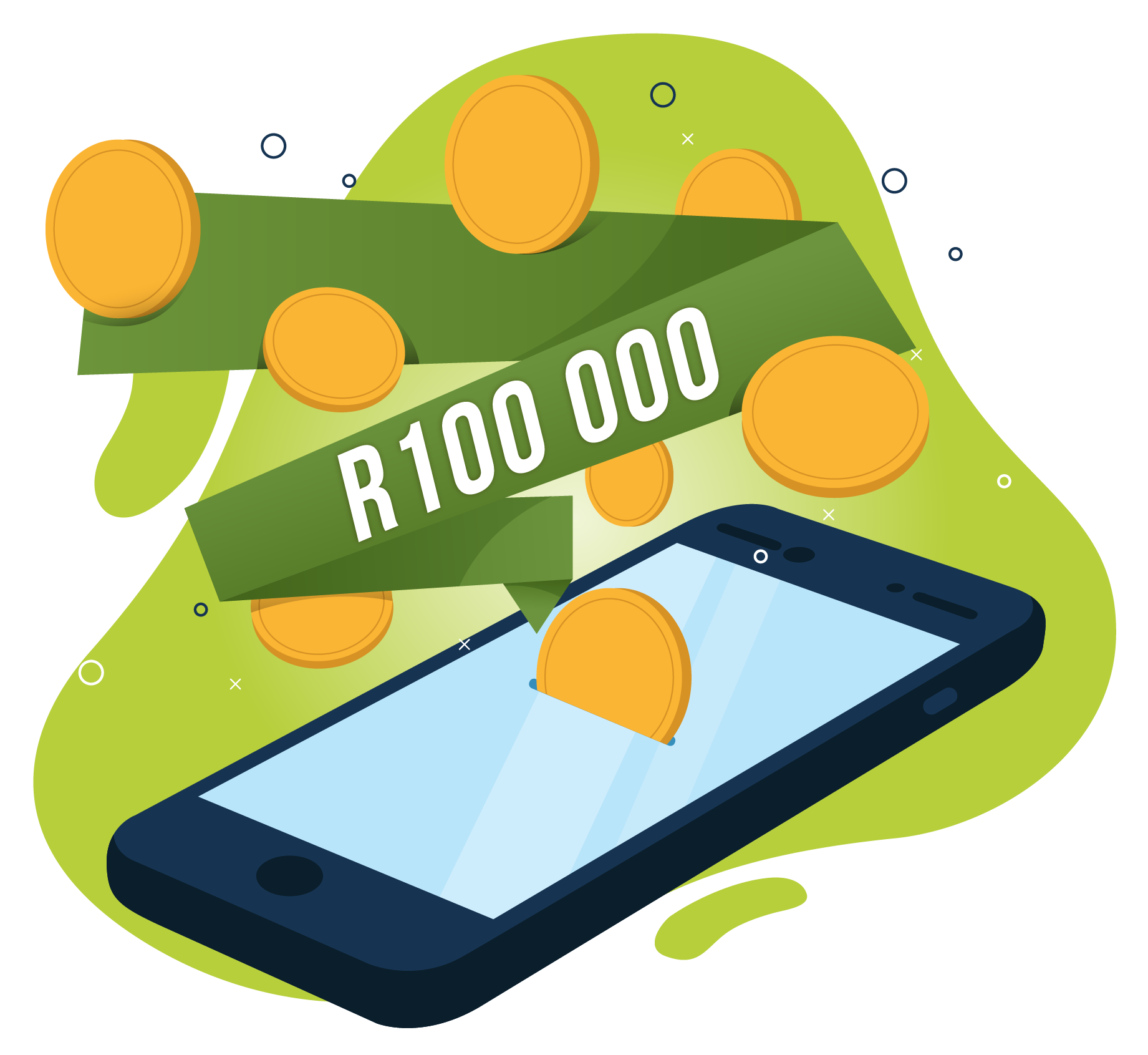 Access and pay campaign images.