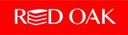 Red Oak logo: white text on a red background with a stylized stack icon between the letters R and D, resembling lumber boards.