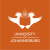 University of Johannesburg logo: white emblem of two birds over a shield with lines, on an orange background.